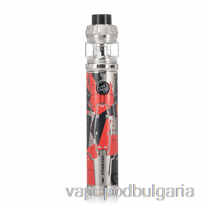 Vape 10000 Дръпки Freemax Twister 2 80w Starter Kit 3d Red